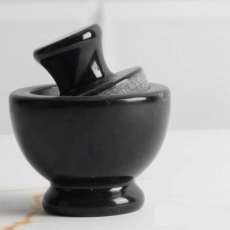 Big Mortar and Pestle 4x4.5 Inches - Grinder for Spices