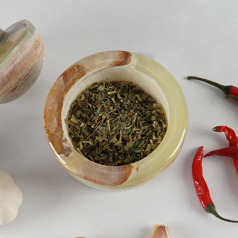 Big Mortar and Pestle 4x4.5 Inches - Grinder for Spices