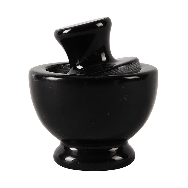 Big Mortar and Pestle 4x4.5 Inches - Grinder for Spices