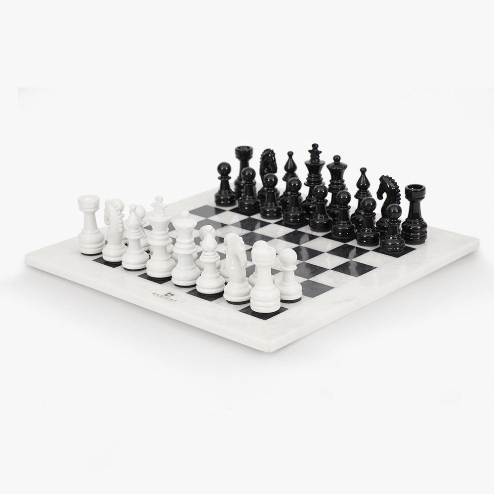 Marble Chess Set Stock Photo - Download Image Now - 2015